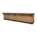 Comptoir chêne et pin XXL 350cm