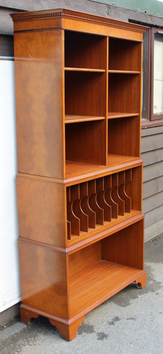 Walnut bookcase