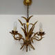 Golden wheat ear lustre Hans KOGL 1970s