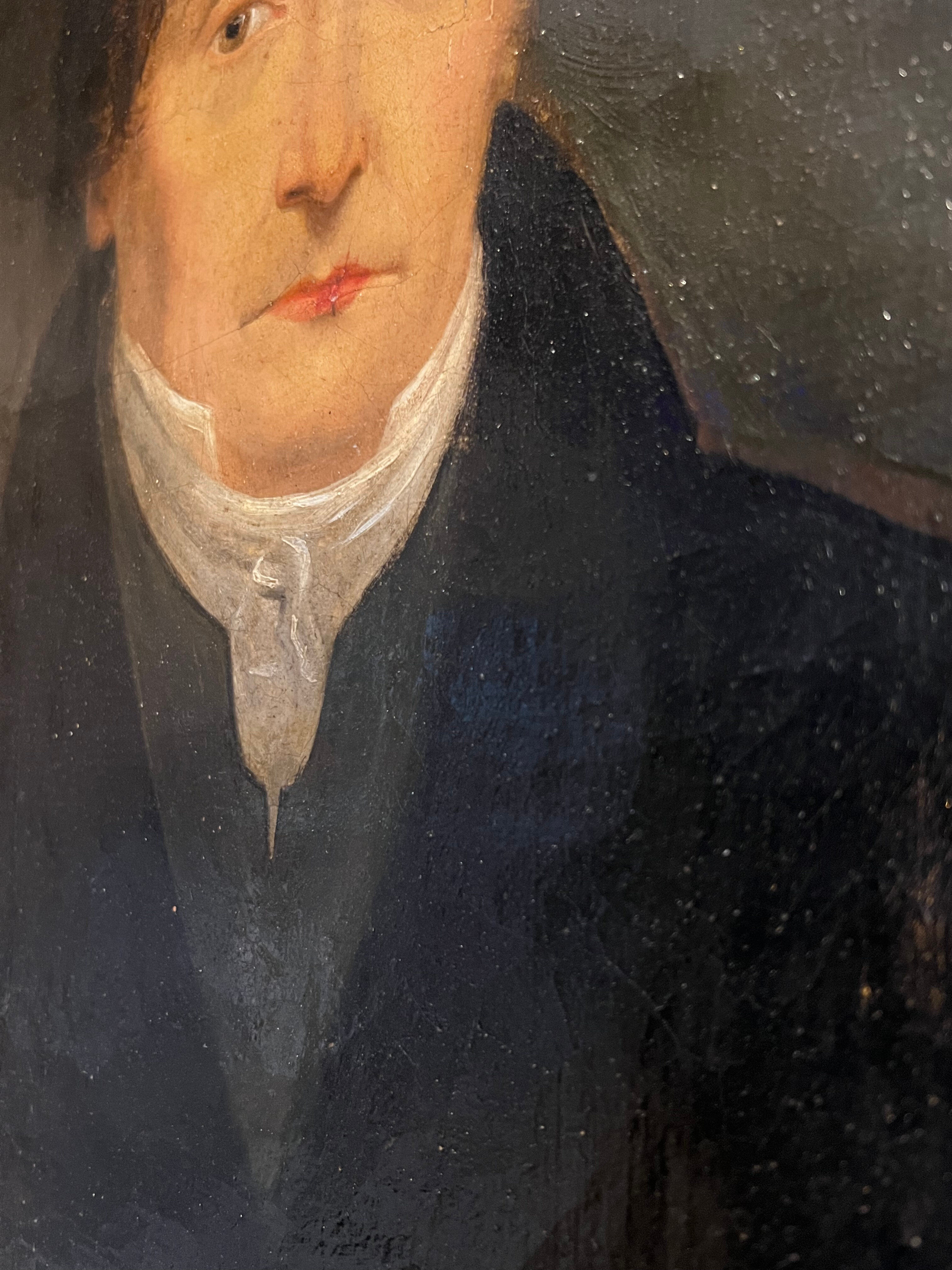 Portrait of a man, late 18th century.