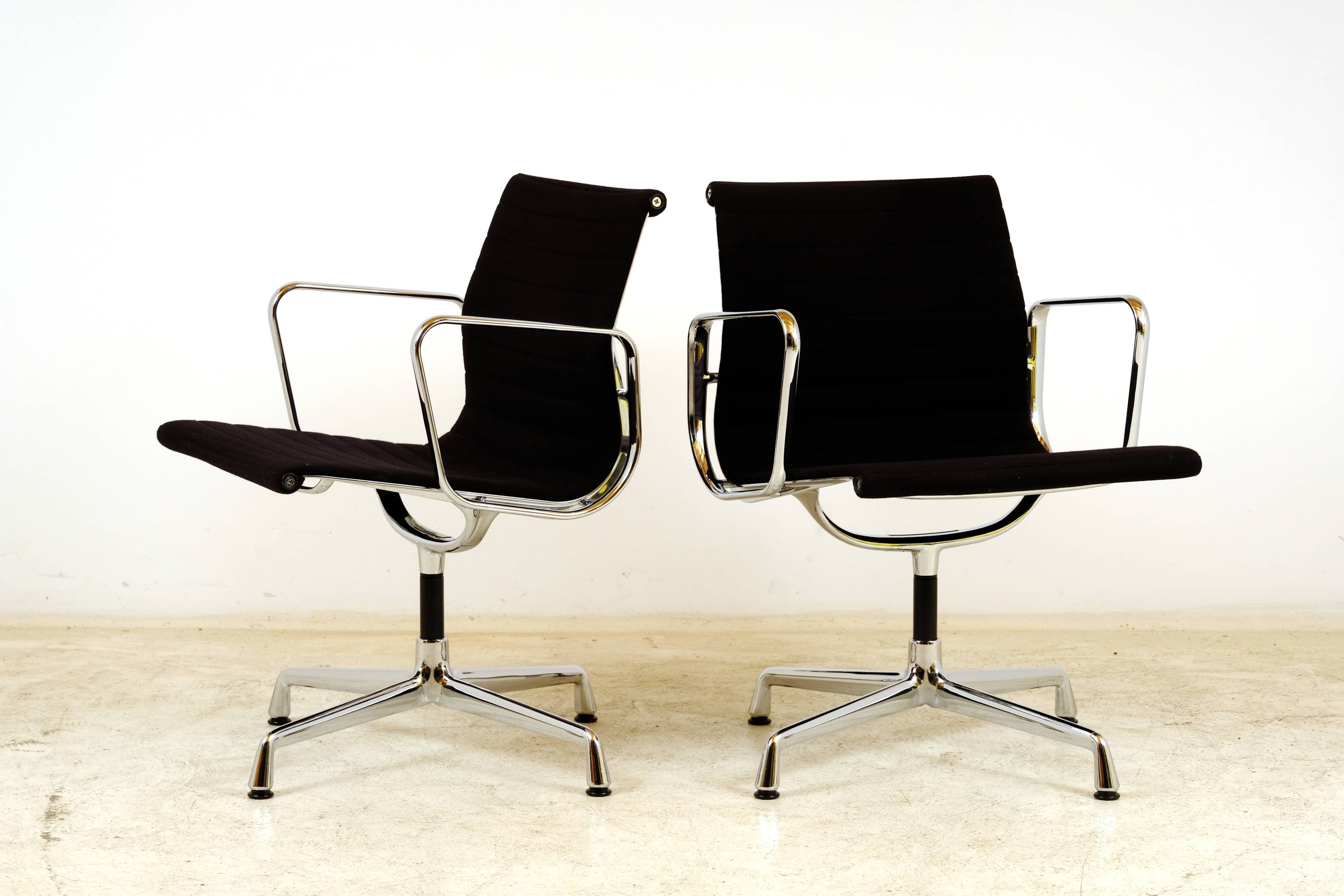 Pair of EA108 Eames armchairs for Vitra