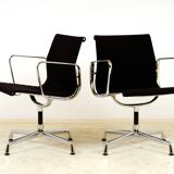 Pair of EA108 Eames armchairs for Vitra