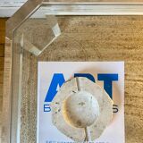 David Lange Plexiglass coffee table