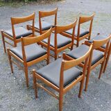 8 Scandinavian-style chairs