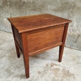 Antique work table side table or kitchen island