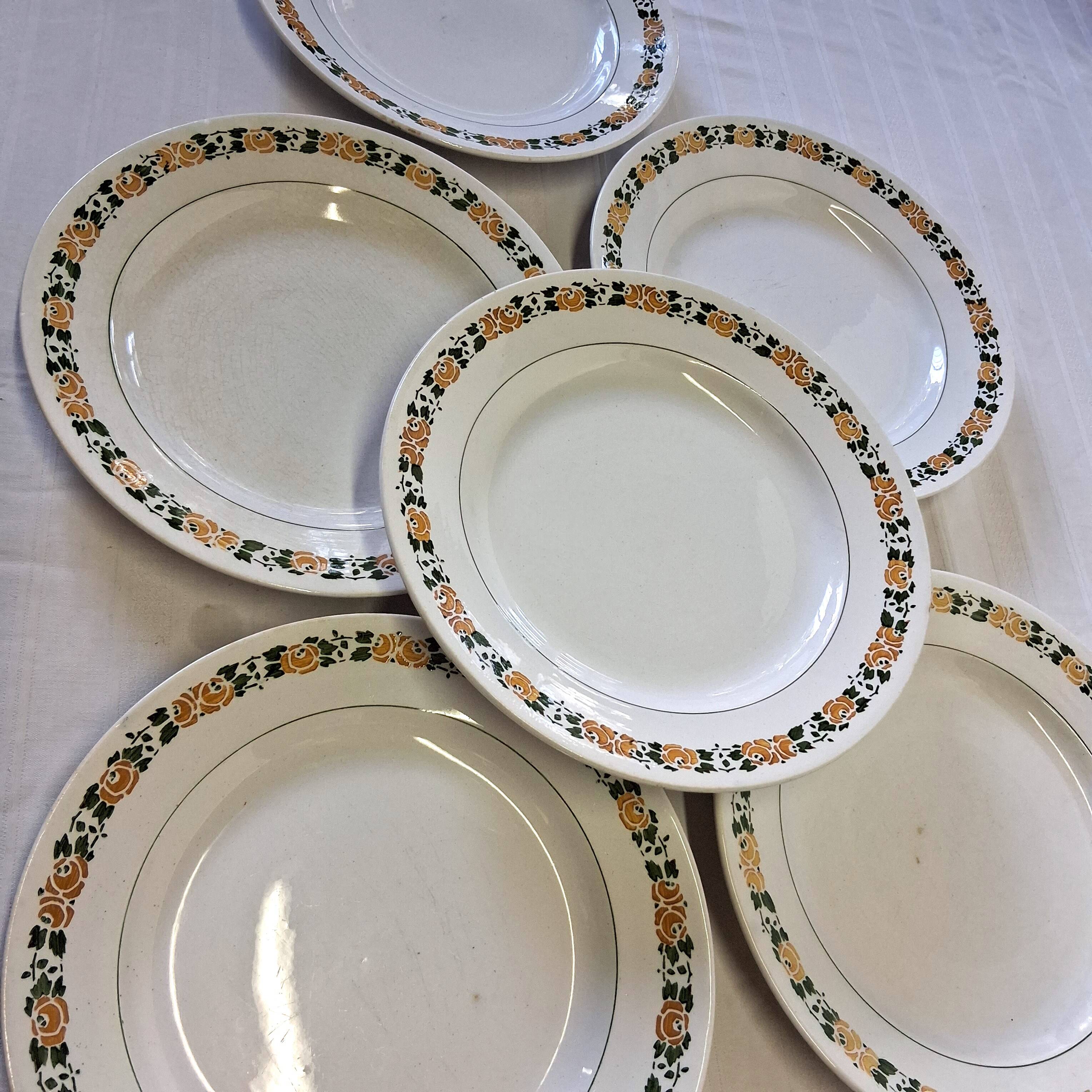 6 Villeroy & Boch dinner plates in good condition