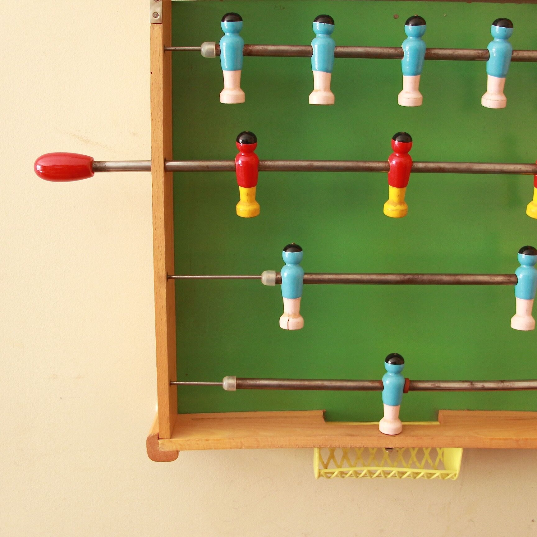 Vintage baby football folding