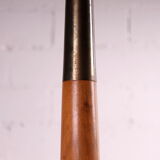 Brass and Cherry Floor Lamp, 1950s