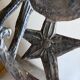 Brutalist metal wall sculpture "sun-moon"