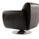 BoConcept Black Leather Armchair, Denmark 2000's
