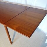 Verner Pedersen Danish teak expandable table