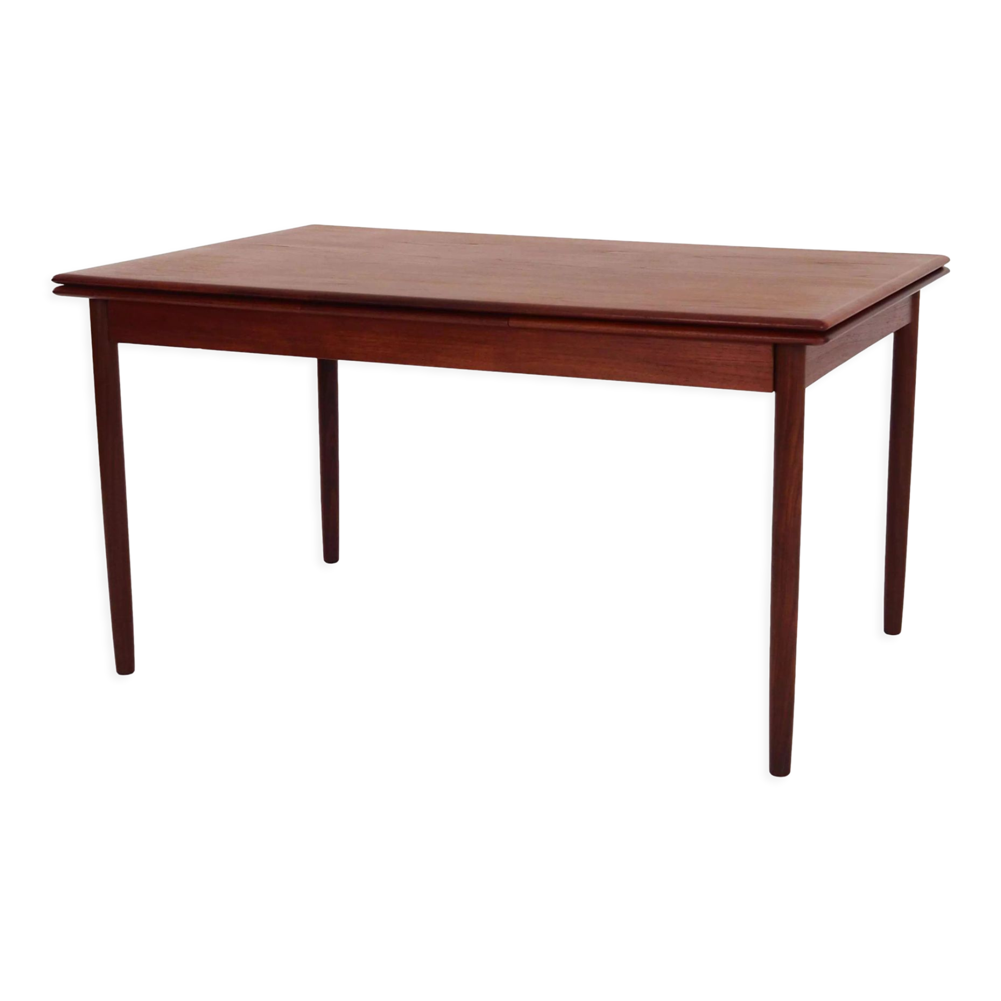 Scandinavian style teak dining table 70's