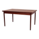 Scandinavian style teak dining table 70's