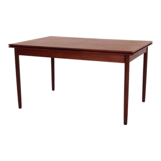 Scandinavian style teak dining table 70's
