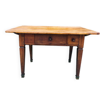 Table en Noyer ,Directoire , Époque XVIII eme siècle