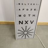 Vintage visual acuity scale