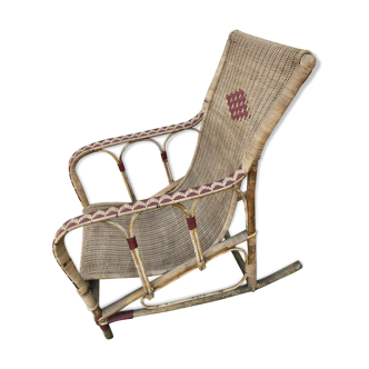 Wicker/rattan armchair