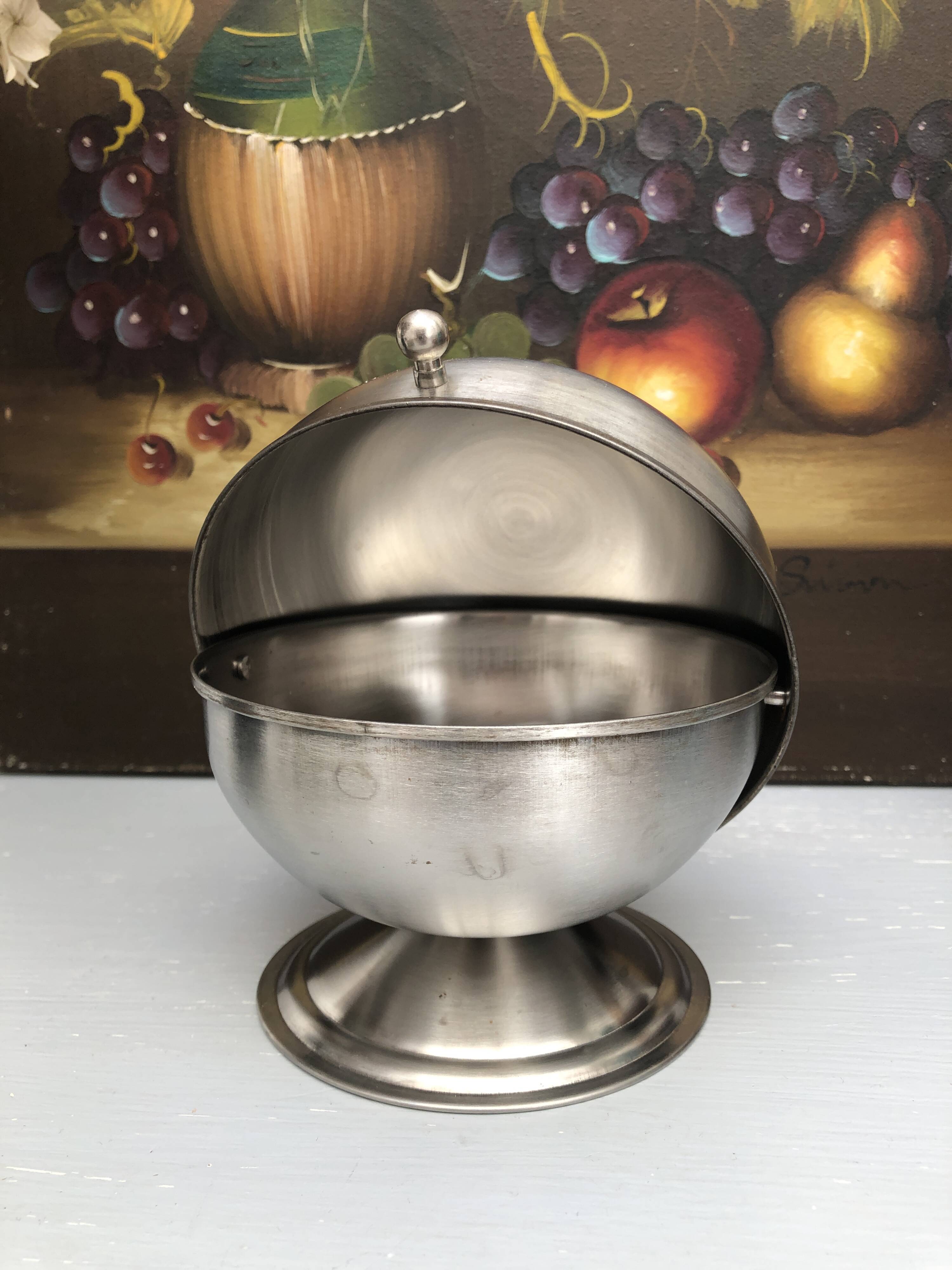 Old bistro counter sugar bowl