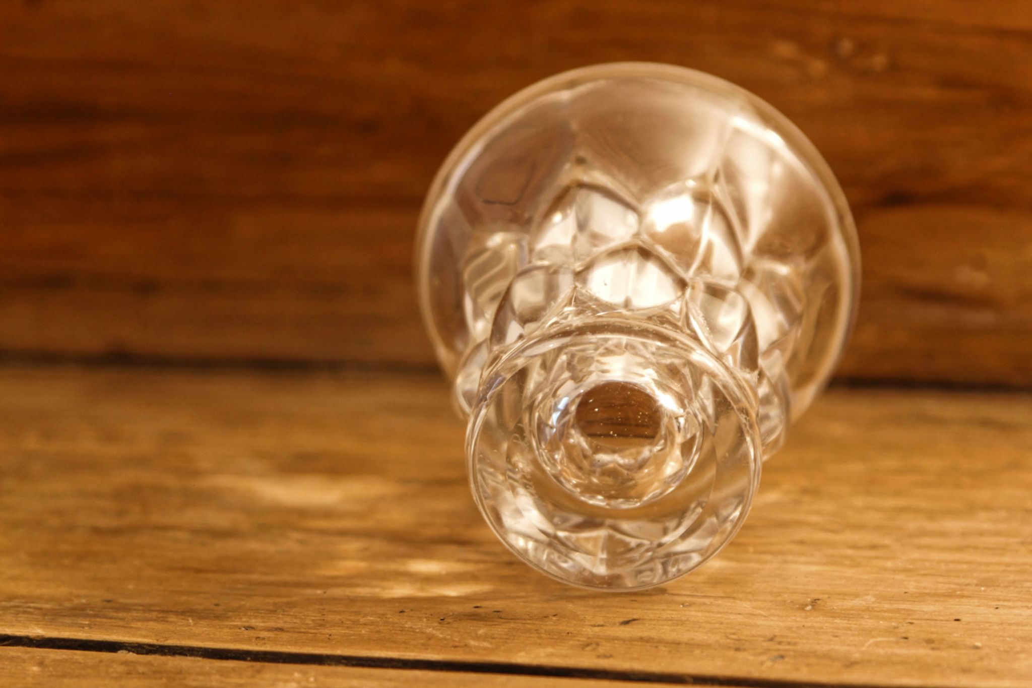 Small crystal vase, Val St Lambert