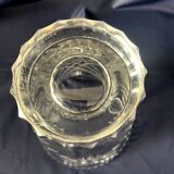 Crystal vase cut daum nancy france flared shape