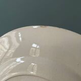 Series of 8 dessert plates 1900 in Longwy earthenware