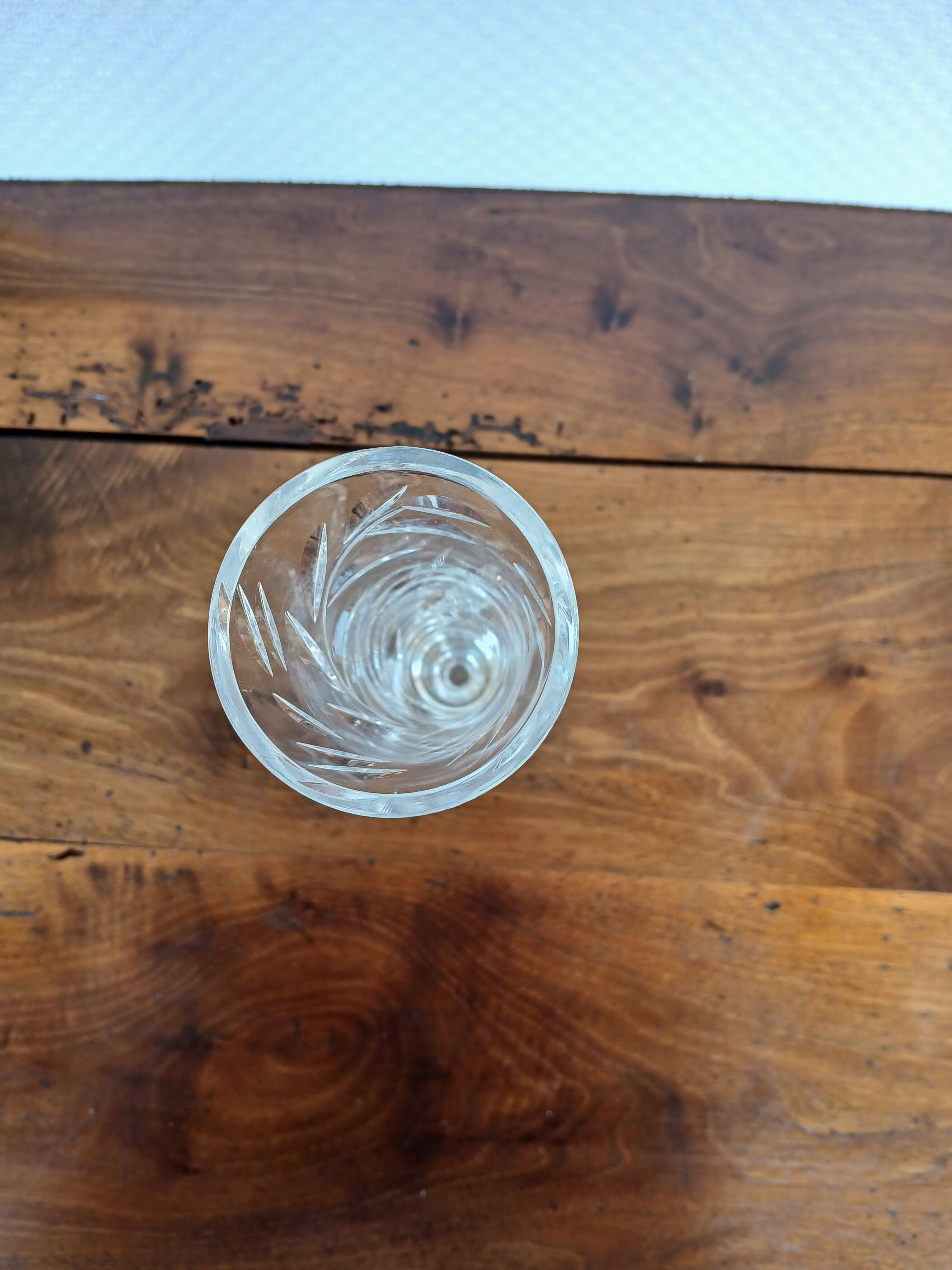 Baccarat crystal bud vase