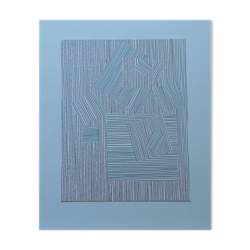Kinetic Serigraph by Victor Vasarely - Éditions du Griffon 1970 - Op