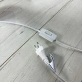 1960s vintage Danish bentwood teak floor lamp