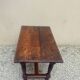 19th century oak coffee table