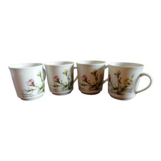 Mobil real porcelain cups