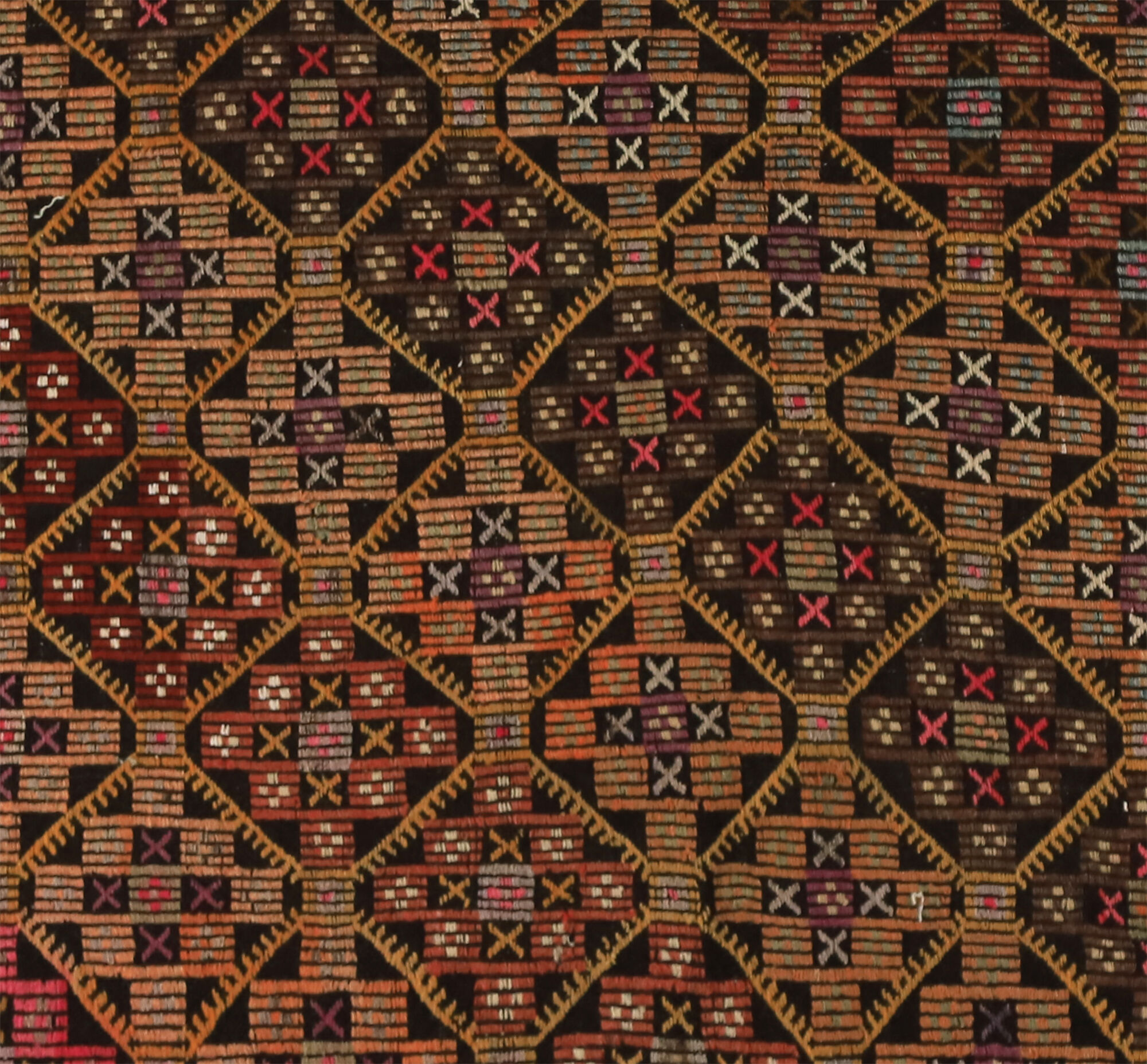 Anatolian handmade kilim rug 270 cm x 168 cm