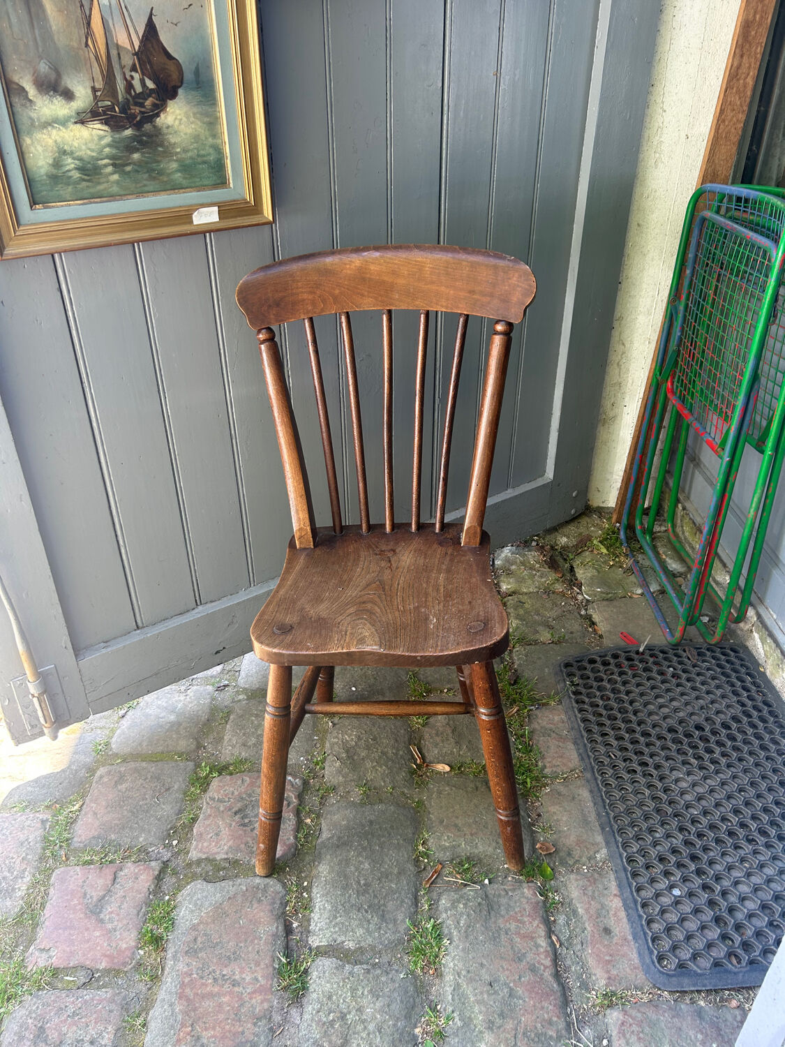 Windsor chair in oak goodearl and son 1918