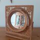 Miroir à poser en osier