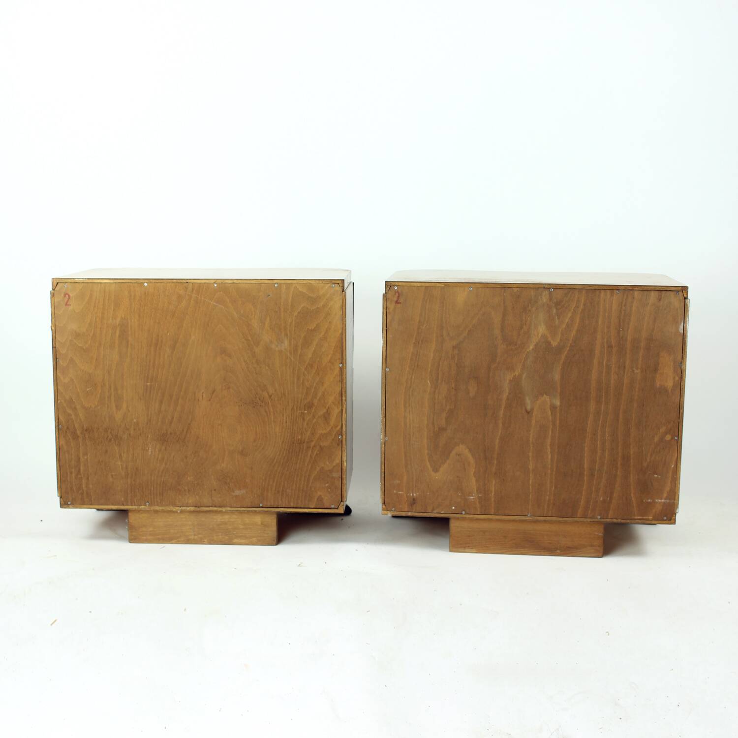 Tables de chevet Art Déco de Jindřich Halabala pour UP Závody, 1930