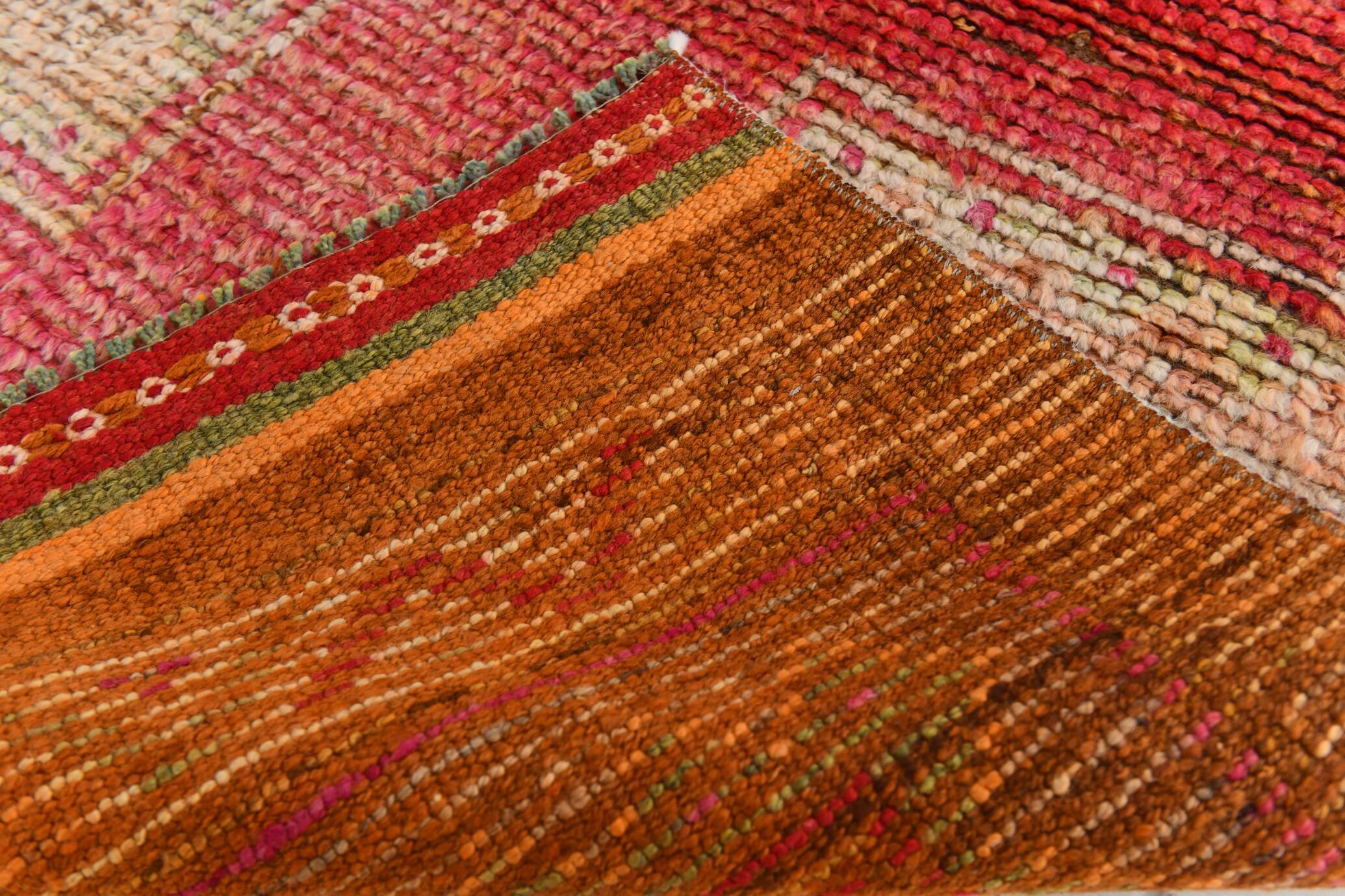 Turkish Vintage Runner Rug, 97x353 Cm