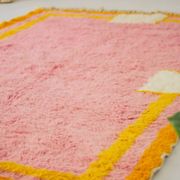 Tapis marocain de fabrication artisanale 2.5 x 1.5 m