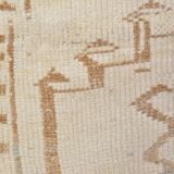 White Kurdish Hallway Runner sku 2409