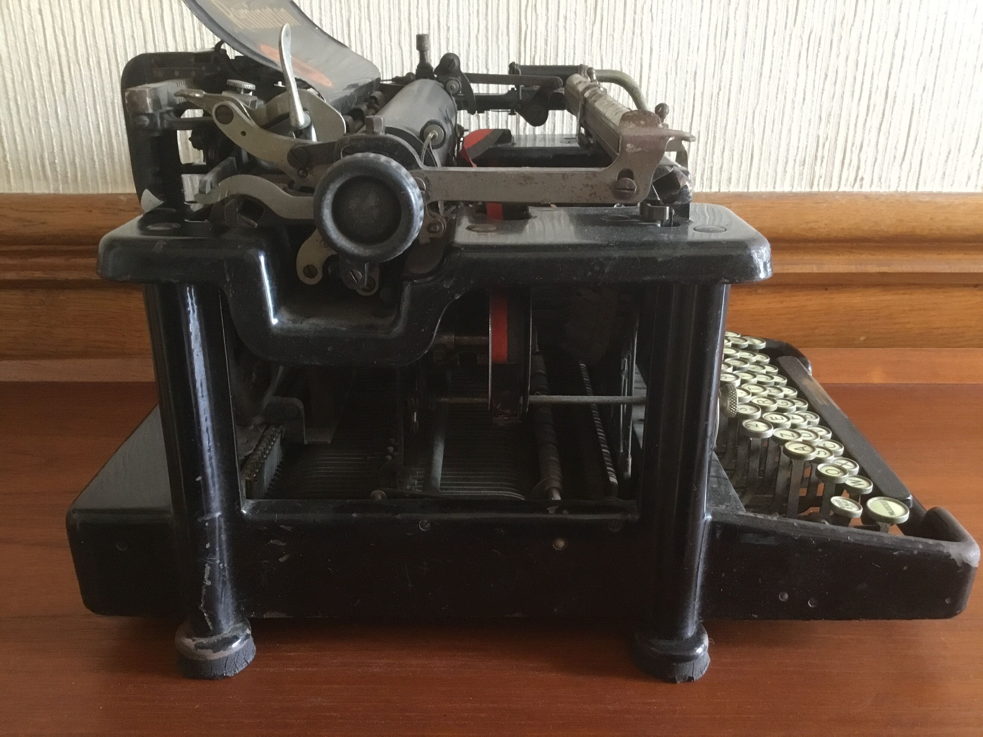 Old remington typewriter