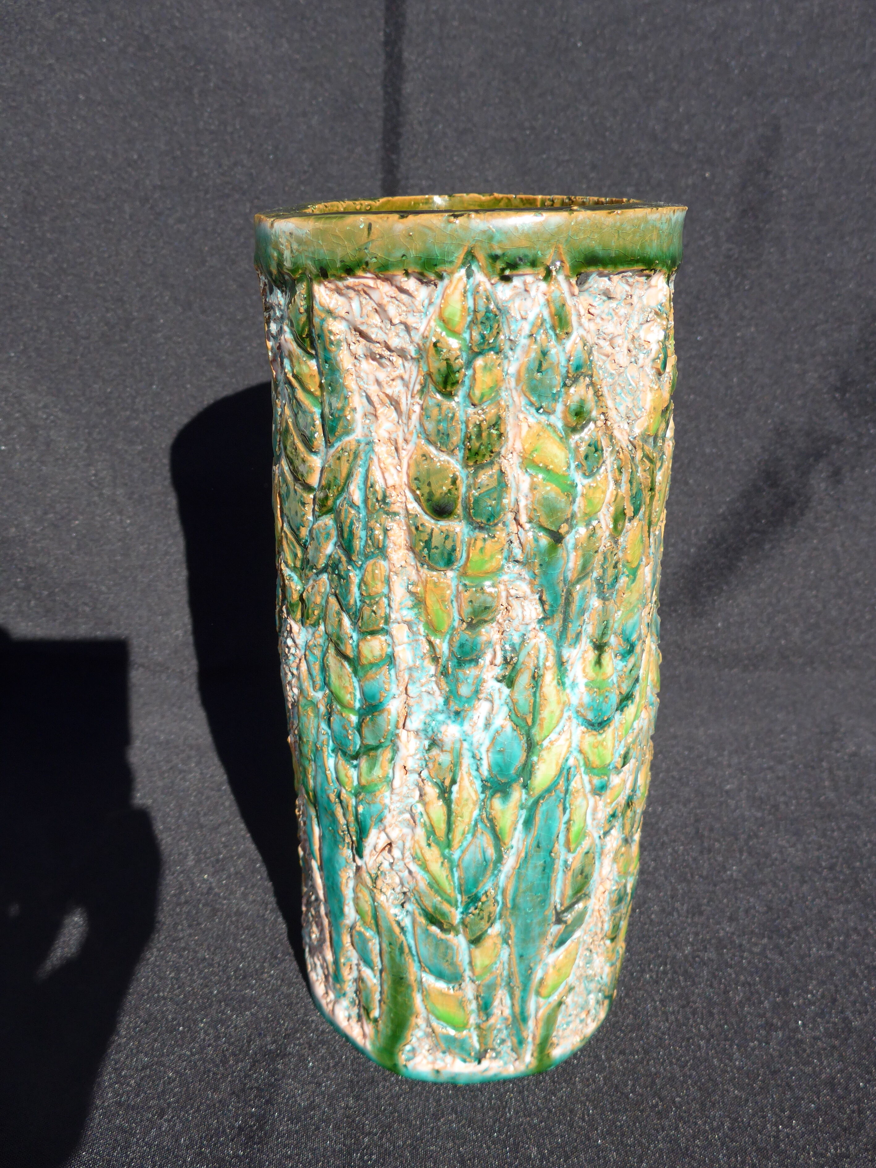 Vallauris vase signed