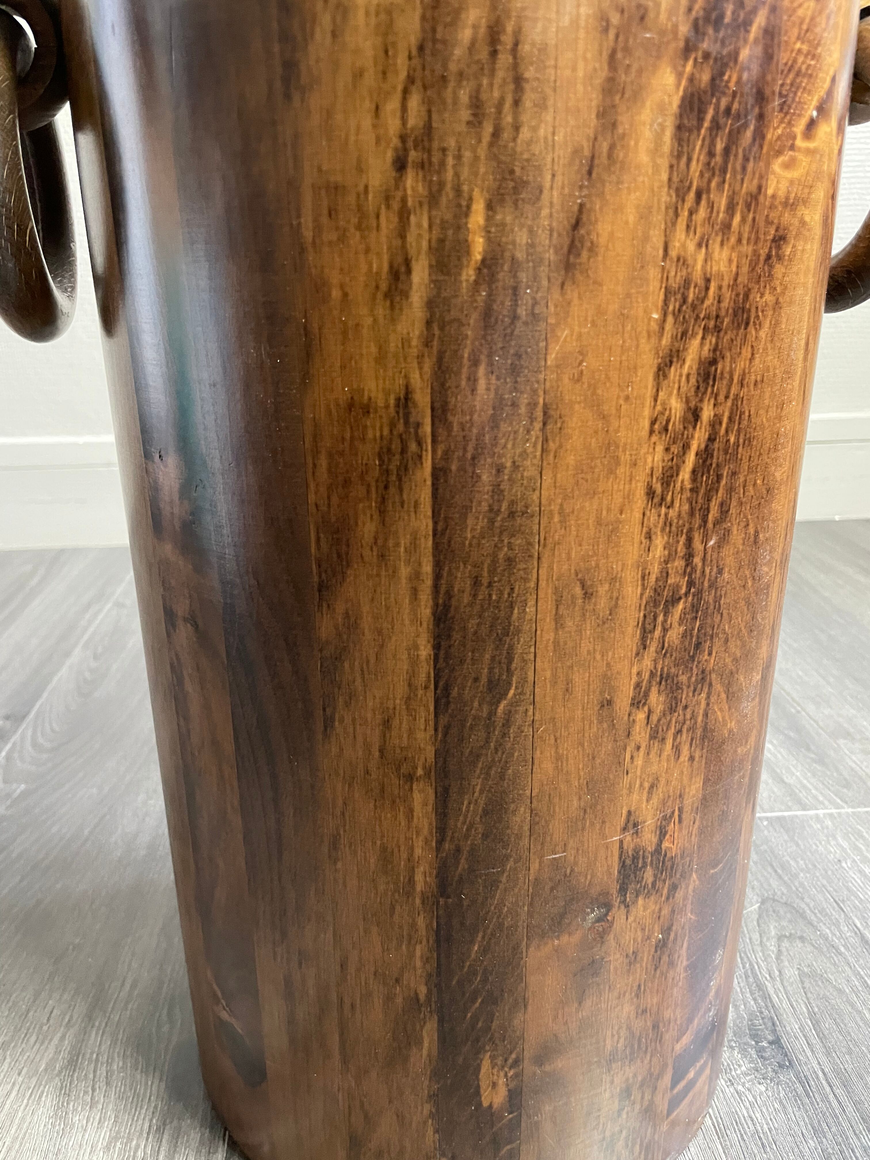 Umbrella holder in solid wood years