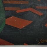Painting oil on canvas the incompresso