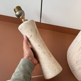 Vintage travertine lamp