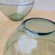 4 80's glass bowls