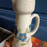 St. Clement blue flower pitcher