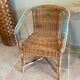 Fauteuil enfant en rotin