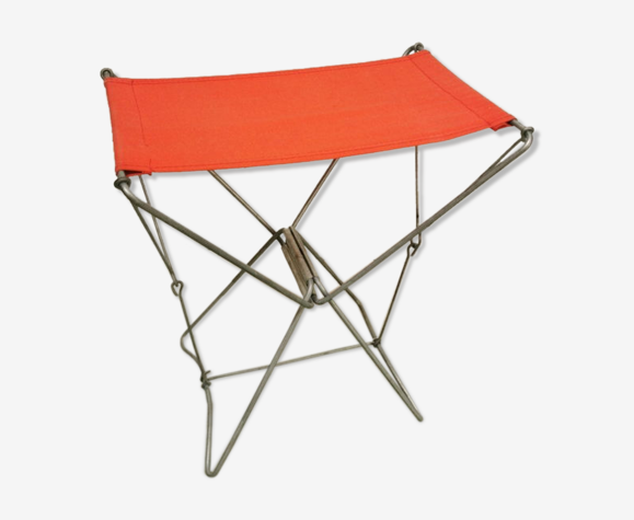 Siège nomade pliant vintage