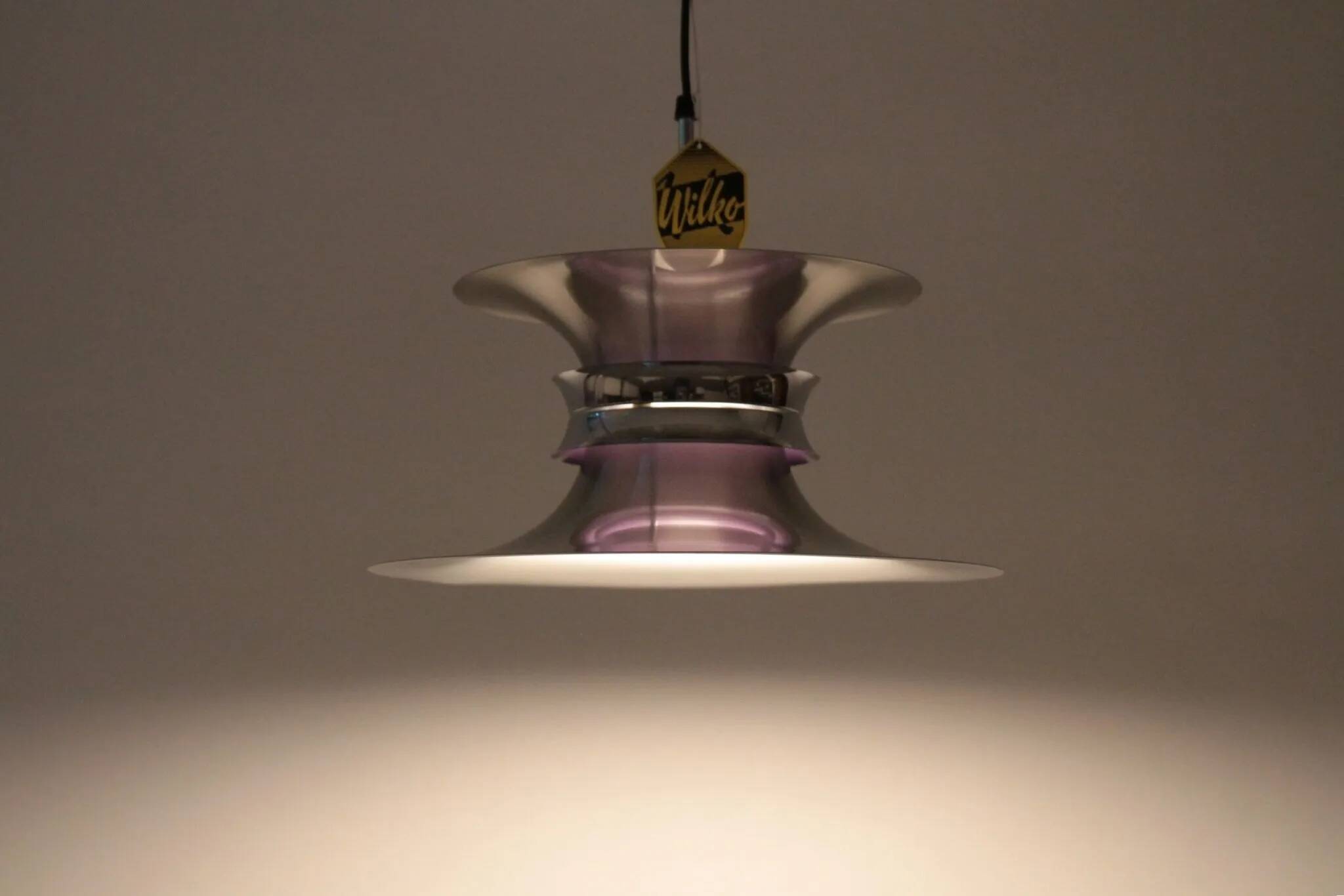Pendant Lamp by Bent Nordsted for Lyskær Belysning — Denmark, Early 1970s