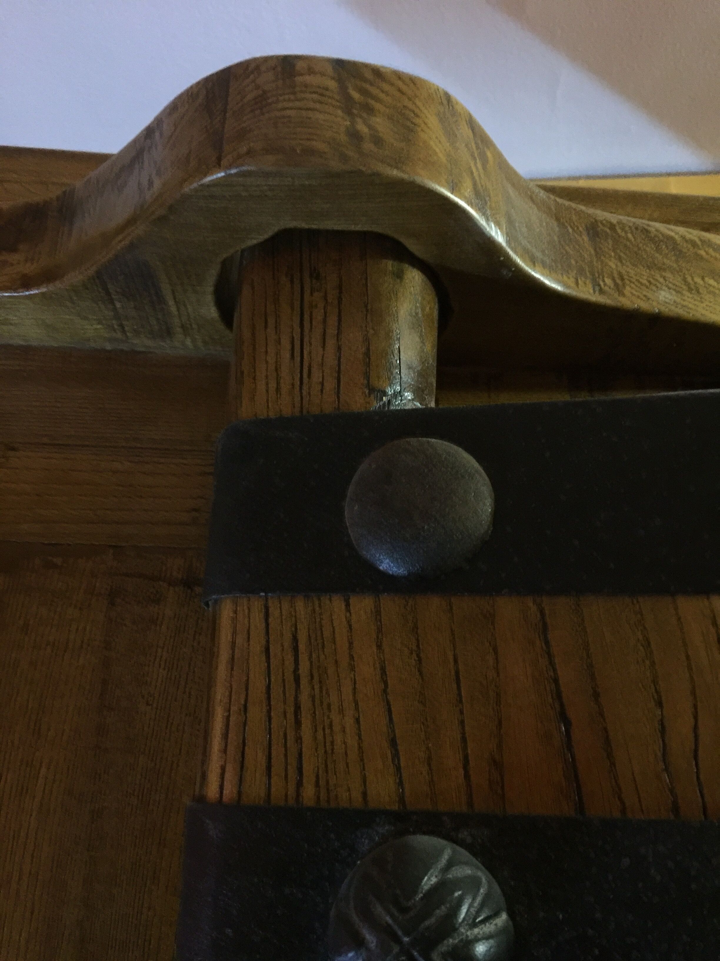 Of entry door Vietnamese Chinese wooden massif beginning of the 20 th