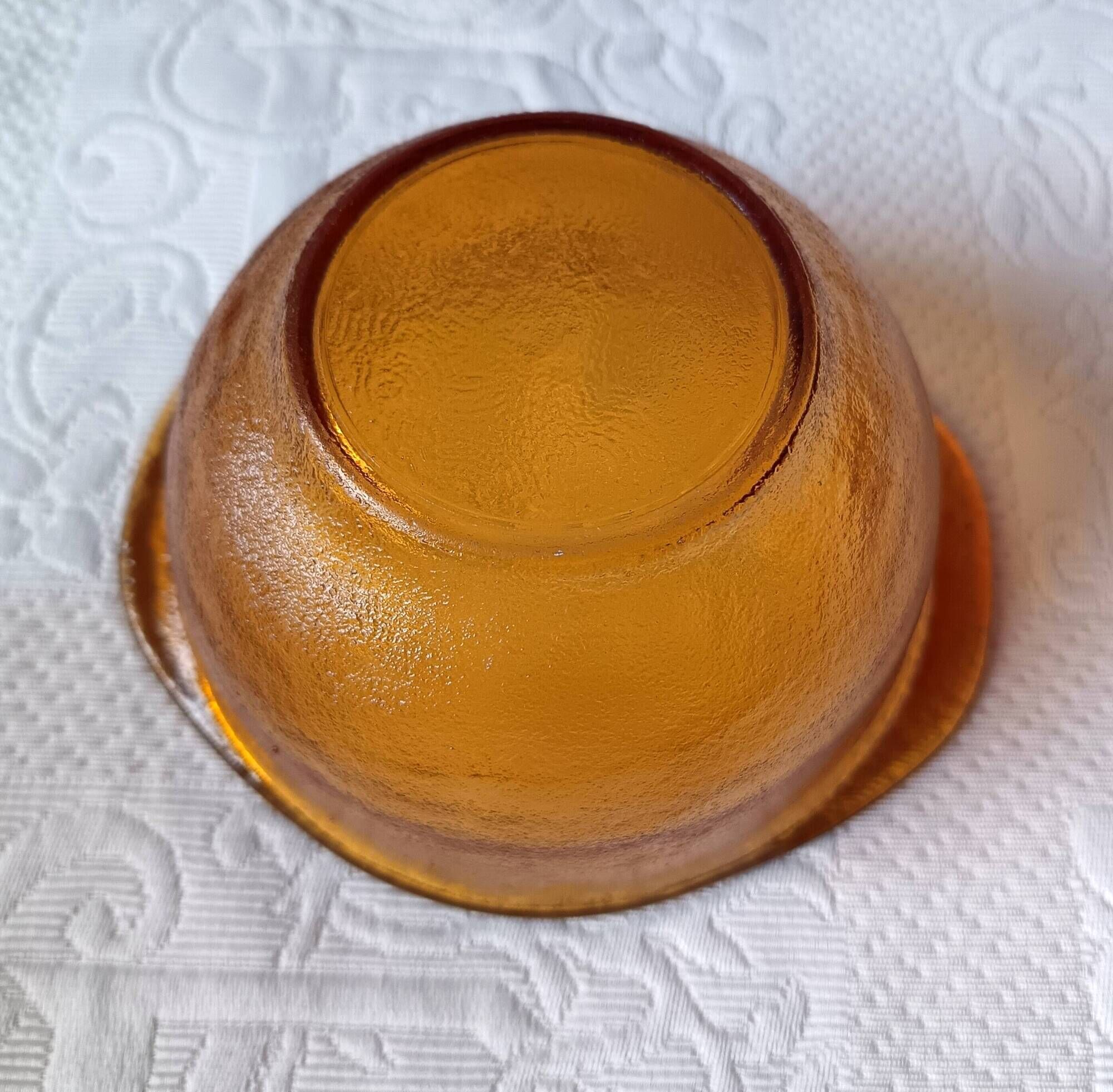 4 ear bowls Arcoroc Sierra, Vintage 70's bowls, France
