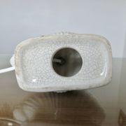 Lampe " coquillage " Italy en céramique craquelée années 70 80